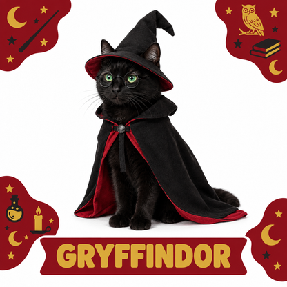 Cat Costume Hogwarts Houses